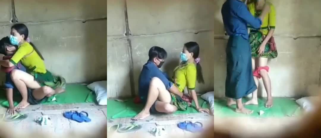 ထမီလှန်ပြီး ရှယ်ပြန်ဆောင့် (ချောင်းရိုက်)